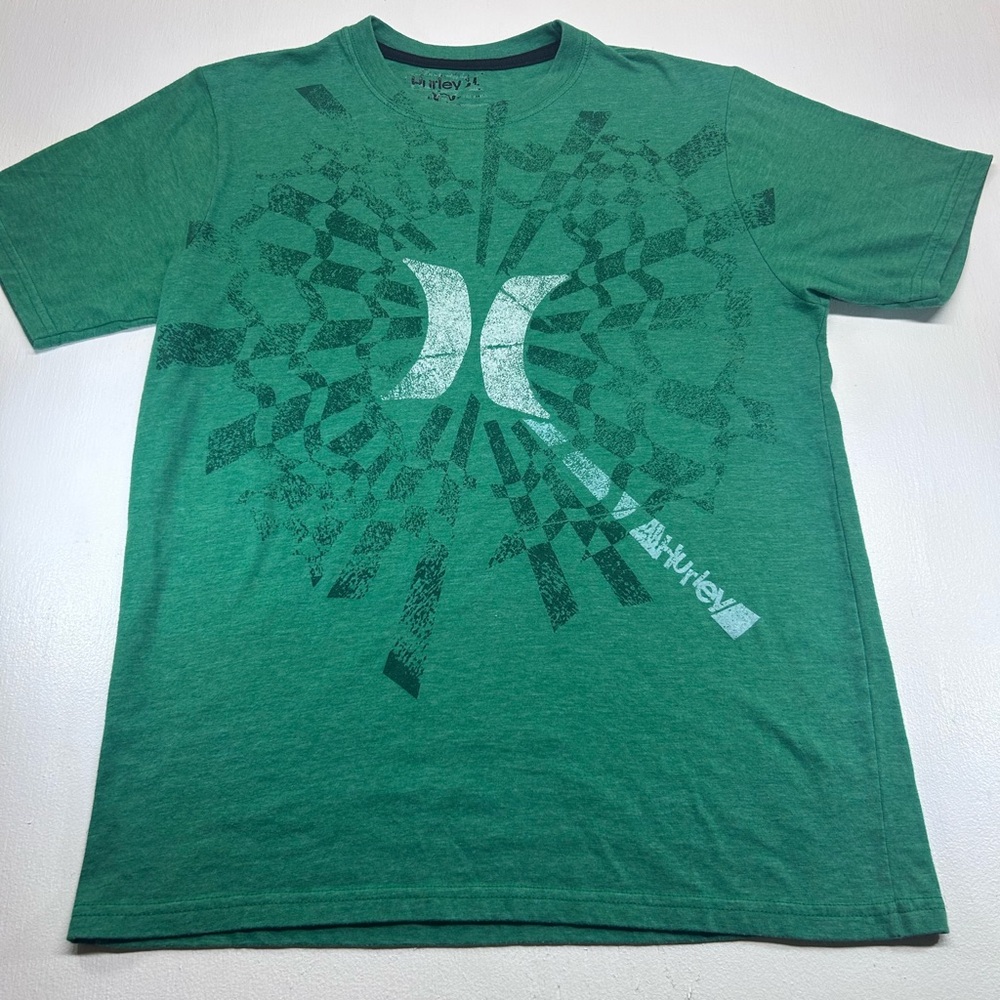 Hurley Green Radiant Logo Tee